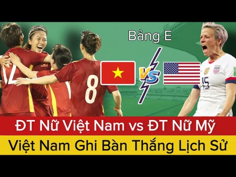 Mỹ Nữ vs Việt Nam Nữ