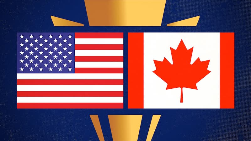 Mỹ vs Canada