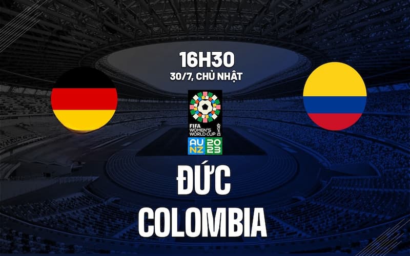 Nữ Đức vs Nữ Colombia