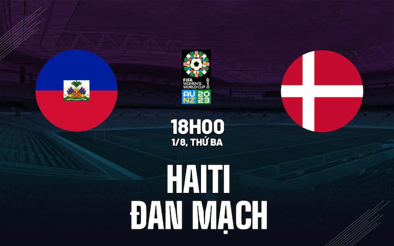 Nữ Haiti vs Nữ Đan Mạch