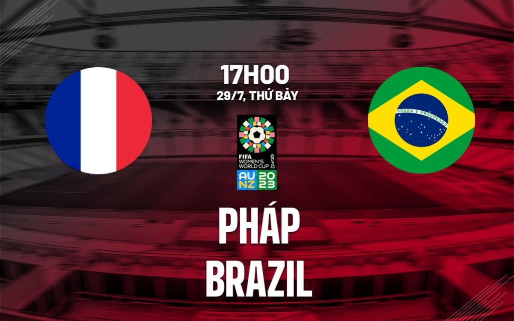 Nữ Pháp vs Nữ Brazil