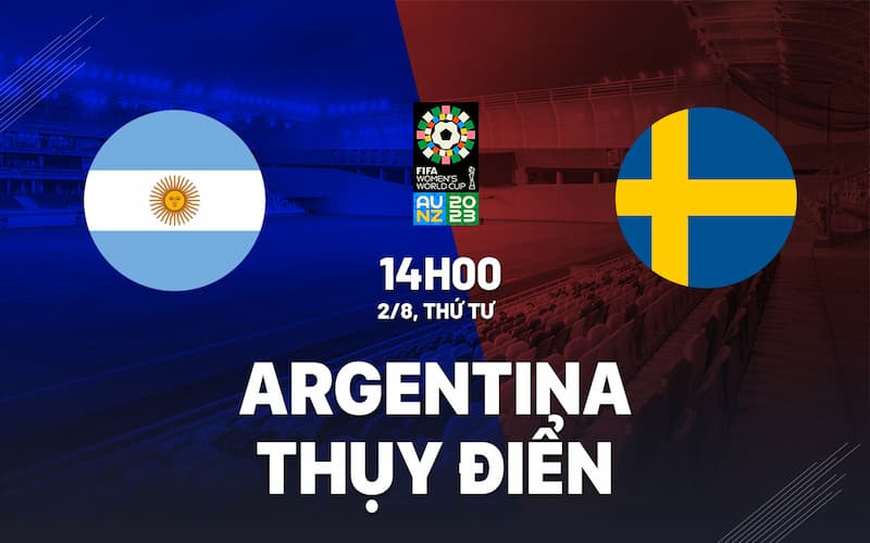 Nữ Argentina vs Nữ Thụy Điển